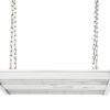 A flat hanging light