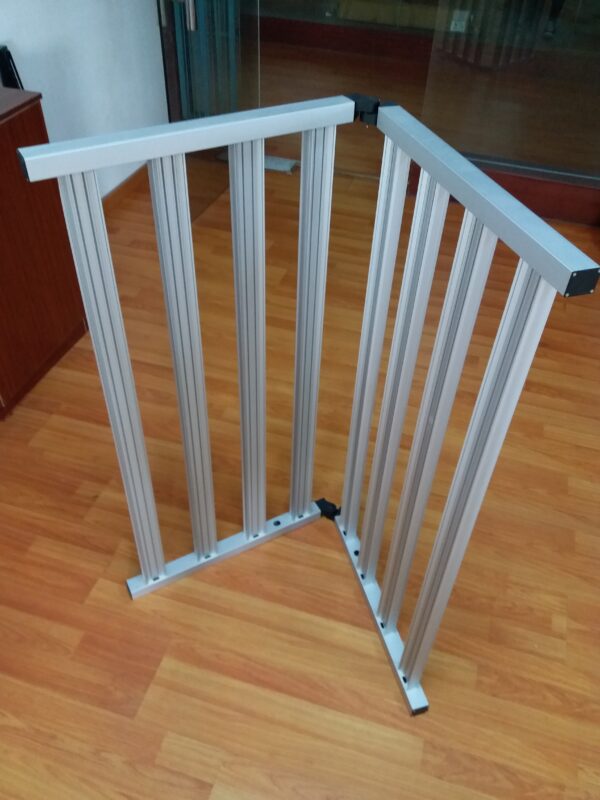 Two Metal Railings of Grow Lights