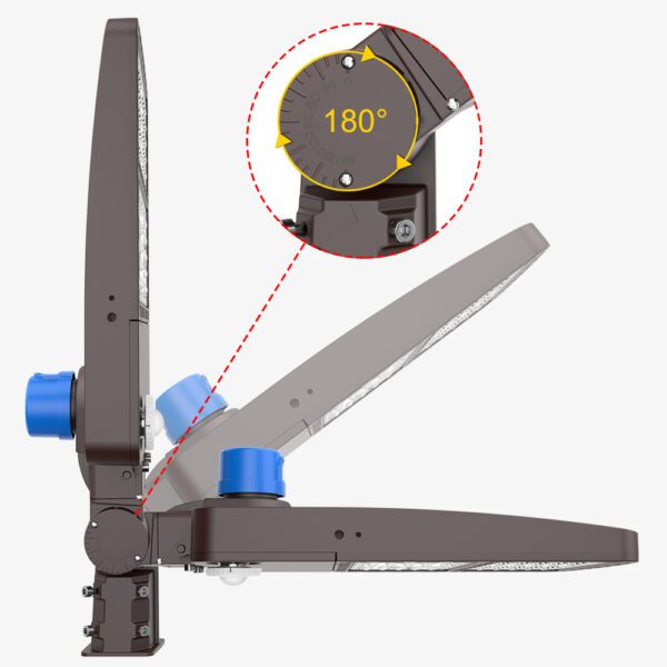 ALL-IN-ONE 240W, 120V-277V, Smart LED Area Light - Image 3