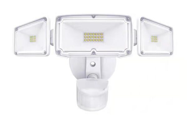 A triple-head LED light