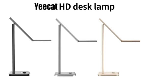 Three Yeecat HD desk lamps