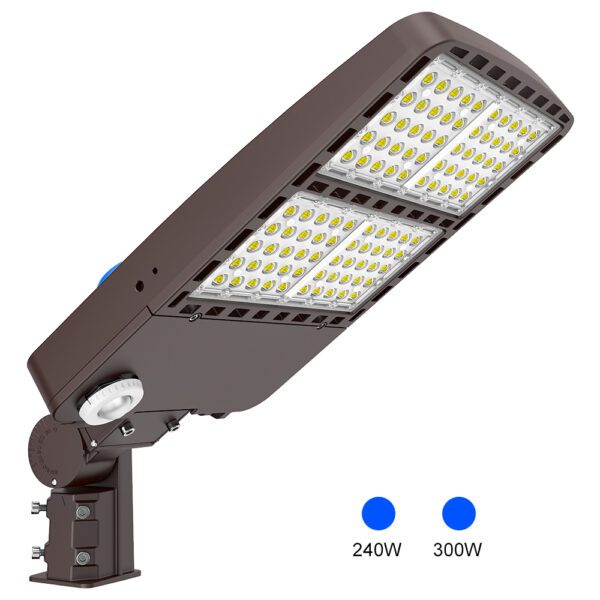 ALL-IN-ONE 240W, 120V-277V, Smart LED Area Light