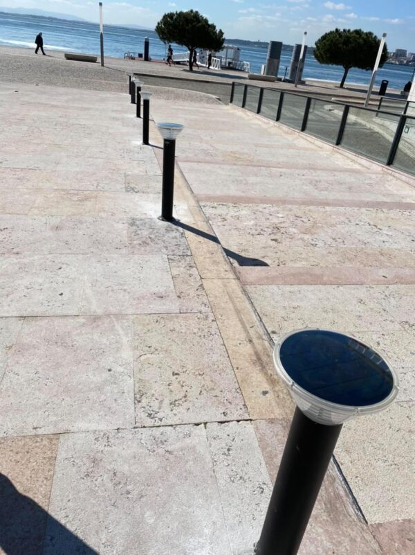 Solar Bollard Super Bright 3 Watt, 480 Lumens Waterproof, 5 Nights of light on a single days charge, 23.65” tall. - Image 6