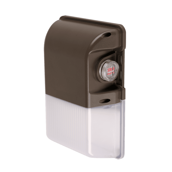 Adjustable Mini Wallpack, 15-20-25W and 3k/4k/5K.  5000K 3475 Lumens, 120-277V, IP-65 Waterproof, High Efficiency, Stylish, Security