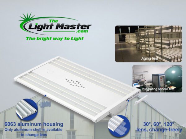 160, 110, 80 W Power / CCT Adjustable Flat High Bay - Image 8